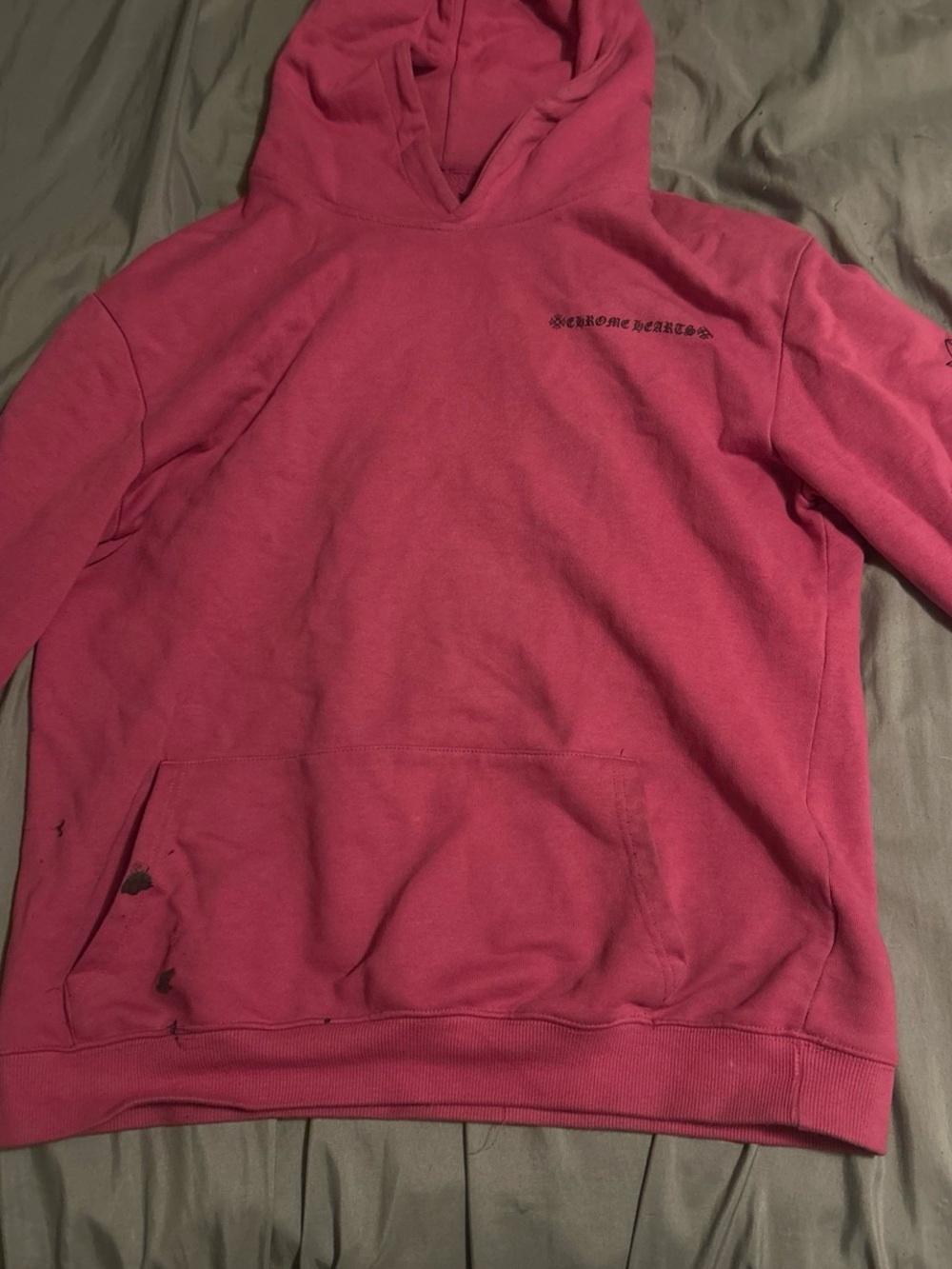 Chrome Hearts Hot Pink Pullover Hoodie
